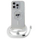 Karl Lagerfeld IML Choupette Head & Cord MagSafe case for iPhone 14 Pro Max - transparent
