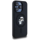 Karl Lagerfeld Silicone Karl&Choupette MagSafe case for iPhone 15 Pro - black
