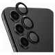 Uniq Optix Aluminum Camera Lens Protector for Samsung Galaxy S24 camera lens with applicator - black