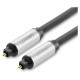 Ugreen AV108 10539 optical Toslink/SPDIF cable 1m - gray