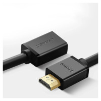 Ugreen HD107 10145 HDMI (Male) - HDMI (Female) 4K Cable 3m - Black
