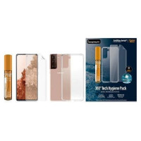 Panzerglass protection set for Samsung Galaxy S21+ TPU foil + ClearCase + cleaning liquid 30ml