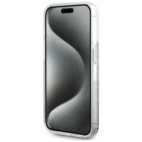 Karl Lagerfeld Liquid Glitter Choupette Head MagSafe case for iPhone 14 Pro - transparent