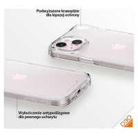Panzerglass HardCase with D3O and Military Grade Certification for iPhone 15/14/13 - Transparent