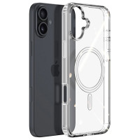 Dux Ducis Clin Mag case with MagSafe for iPhone 16 - transparent