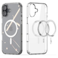 Dux Ducis Clin Mag case with MagSafe for iPhone 16 - transparent