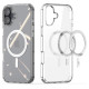 Dux Ducis Clin Mag case with MagSafe for iPhone 16 - transparent