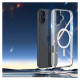 Dux Ducis Clin Mag case with MagSafe for iPhone 16 - transparent