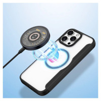 Dux Ducis Skin X Pro iPhone 16 Pro Case with MagSafe and Flip Cover - Black