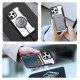 Dux Ducis Skin X Pro iPhone 16 Pro Case with MagSafe and Flip Cover - Black