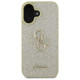 Guess Fixed Glitter Big 4G iPhone 16 Case - Gold