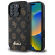 Guess Peony Script MagSafe iPhone 16 Pro Max Case - Black