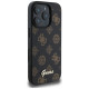 Guess Peony Script MagSafe iPhone 16 Pro Max Case - Black
