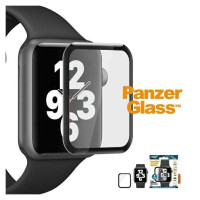 Panzerglass Curved Antibacterial Tempered Glass for Apple Watch 4/5/6/SE - 40mm - Black