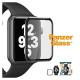 Panzerglass Curved Antibacterial Tempered Glass for Apple Watch 4/5/6/SE - 40mm - Black