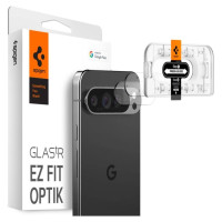 Spigen Optik.tR Ez Fit Tempered Glass Camera Screen Protector for Google Pixel 9 Pro (2-Pack)