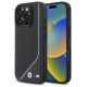 BMW M Perforated Twisted Line MagSafe case for iPhone 16 Pro - black