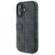 Guess 4G Metal Logo iPhone 16 Case - Black