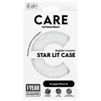 Panzerglass CARE by PanzerGlass Flagship Star Lit Case iPhone 16 6.1" white/white MagSafe 1341