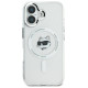 Karl Lagerfeld IML Metal Choupette Head MagSafe case for iPhone 16 Plus - white