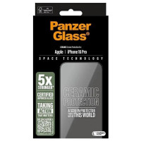Panzerglass Ceramic Screen Protector iPhone 16 Pro 6.3" Ultra-Wide Fit 2854