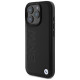 BMW Leather Hot Stamp iPhone 16 Pro Max Case - Black