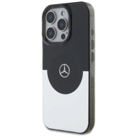 Mercedes Double Layer BiColor MagSafe case for iPhone 16 Pro Max - silver
