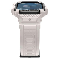 Spigen Rugged Armor ”Pro” Strap for Apple Watch 10 (46MM) - Beige