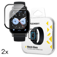 Wozinsky Full Glue Tempered Glass for Xiaomi Redmi Watch 5 Lite (2 pcs.)