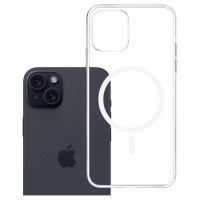 3Mk Protection 3mk Clear MagCase for Apple iPhone 15 - transparent