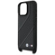 BMW M Edition Carbon Stripe & Strap Case for iPhone 16 Pro Max - Black