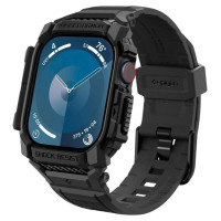 Spigen Rugged Armor Case for Apple Watch 10 46mm - Black