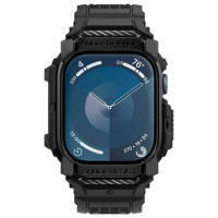 Spigen Rugged Armor Case for Apple Watch 10 46mm - Black