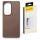 Wozinsky Carbon Fiber Case with MagSafe for Samsung Galaxy S25 - Brown
