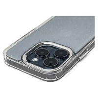 Wozinsky Glitter Case for Samsung Galaxy S24 FE - transparent with glitter