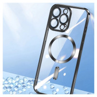 Wozinsky Electroplated Magsafe case for Samsung Galaxy S24 FE - silver