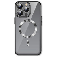 Wozinsky Electroplated Magsafe case for Samsung Galaxy S24 FE - silver