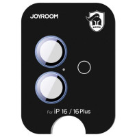 Joyroom JR-MFY0257 protective glass for iPhone 16/16 Plus lenses - blue