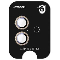 Joyroom JR-MSF0306 Glass Screen Protector for iPhone 16 Pro/16 Pro Max Lenses - Brown