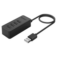 Orico Hub Orico W5P-U2-030 4x USB-A 2.0 30cm - black
