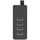 Orico Hub Orico W5P-U2-030 4x USB-A 2.0 30cm - black