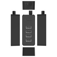 Orico Hub Orico W5P-U2-030 4x USB-A 2.0 30cm - black