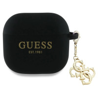 Guess 4G Charm Case for AirPods 4 - Black