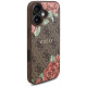 Guess GUHMP16SP4ROPEMCW iPhone 16 6.1" brown/brown hardcase 4G Flowers Print MagSafe