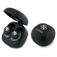 Guess Bluetooth headphones GUTWSJ144ESK TWS + docking station black/black Iridescent 4G Printed Logo