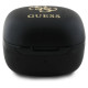 Guess Bluetooth headphones GUTWSJ144ESK TWS + docking station black/black Iridescent 4G Printed Logo