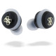Guess Bluetooth headphones GUTWSJ144ESK TWS + docking station black/black Iridescent 4G Printed Logo