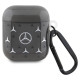 Mercedes MEA28DPMGS AirPods 1/2 cover black/black Large Star Pattern