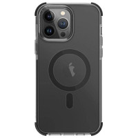 Uniq Combat iPhone 14 Pro 6.1" case Magclick Charging black/concrete charcoal