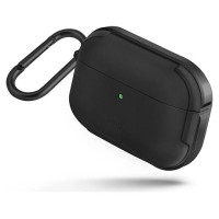 Uniq Valencia AirPods Pro Case Black/Midnight Black Antimicrobial